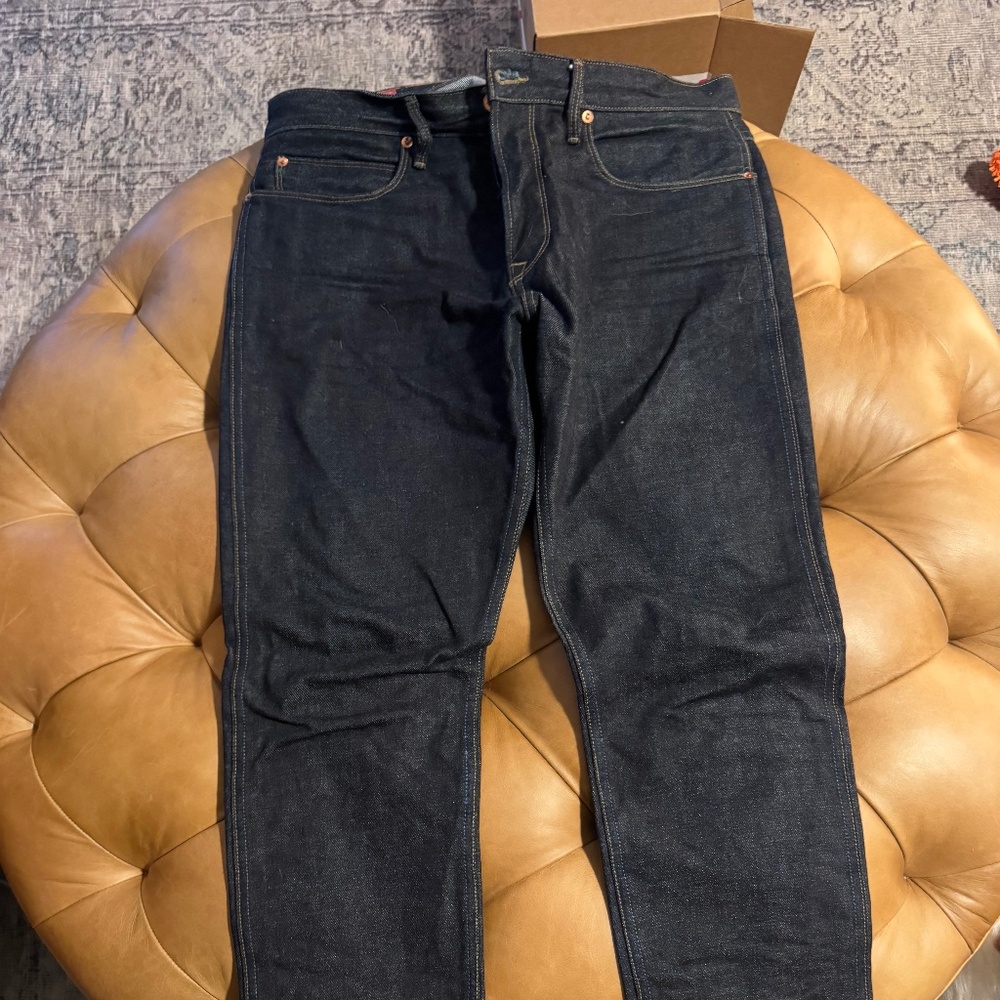 Freenote Cloth rios raw 17 ounce indigo denim
